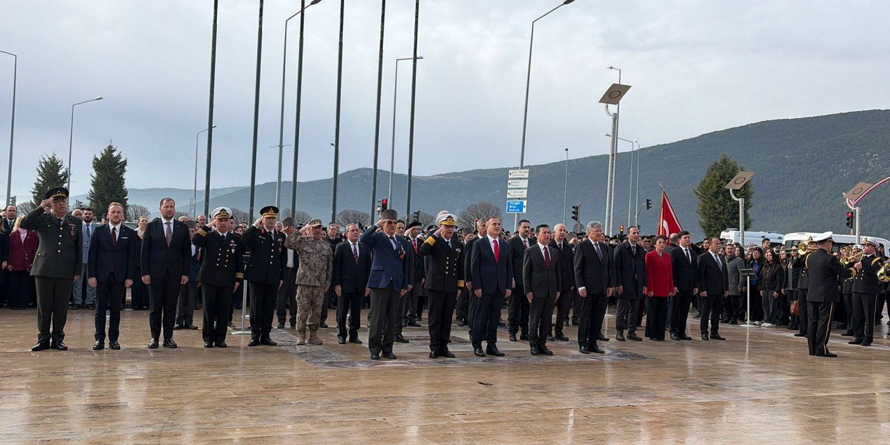 Muğla Menteşe’de Anlamlı Tören: Şehitler Dualarla Anıldı