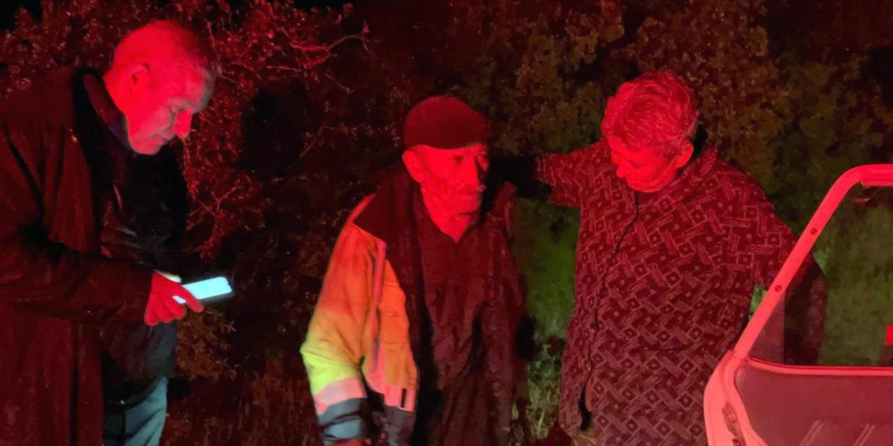 MANTAR ARARKEN KAYBOLAN YAŞLI ADAM İÇİN EKİPLER SEFERBER OLDU