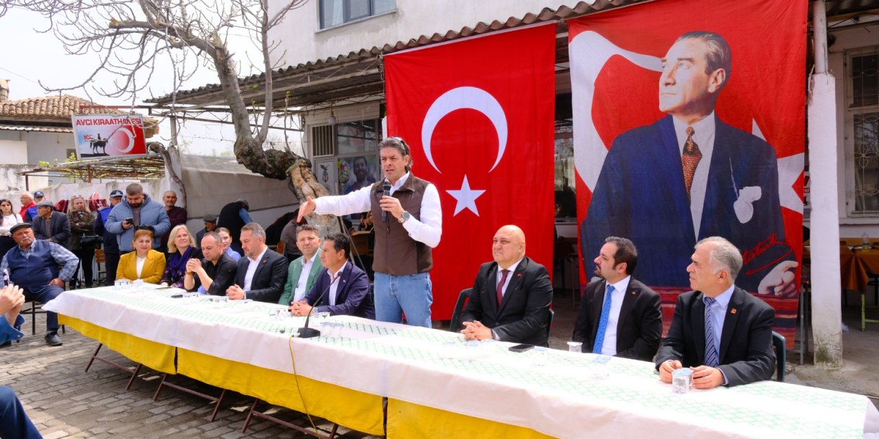 SENCER SOLAKOĞLU, YATAĞANLI ÇİFTÇİLERLE BİR ARAYA GELDİ