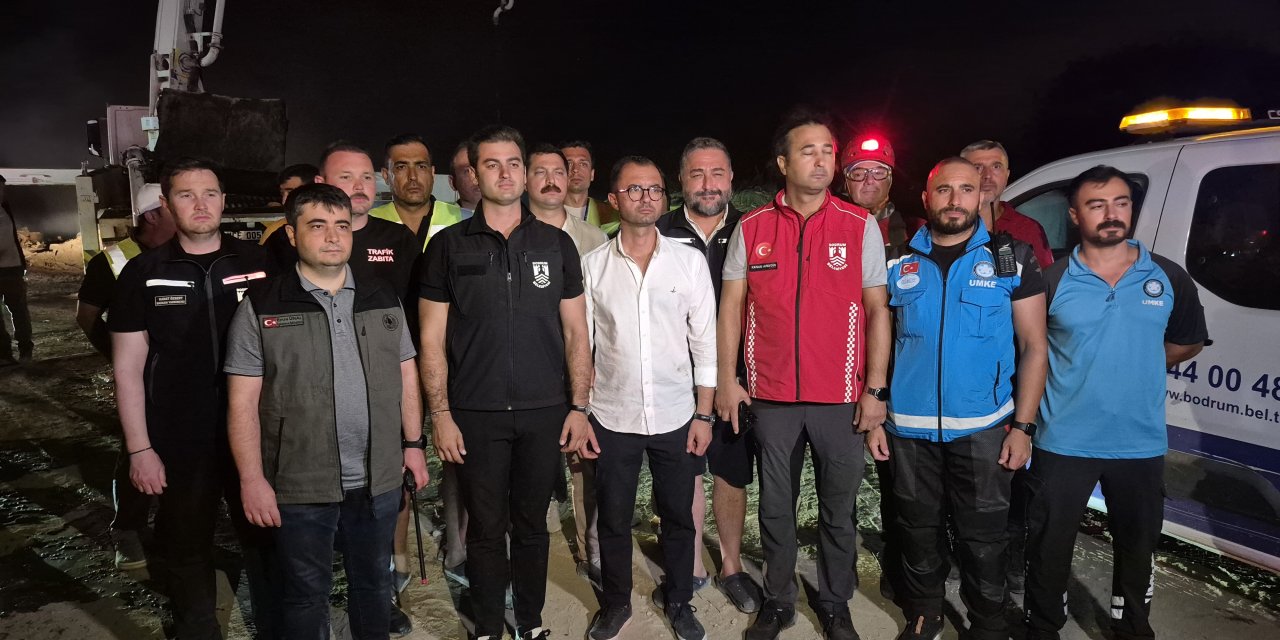 Bodrum'da makilik alanda çıkan yangın kontrol altına alındı