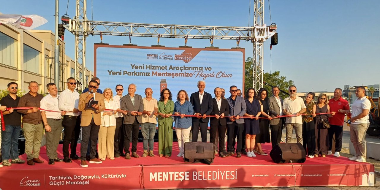 Menteşe'de Çifte Hizmet: Yeni Araçlar, Yeni Park