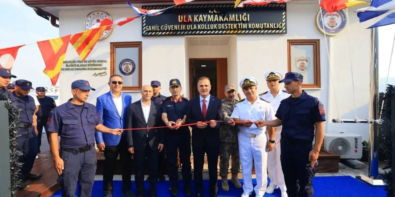 Akyaka’da Sahil Güvenlik Kolluk Destek Hizmet Binası Hizmete Açıldı