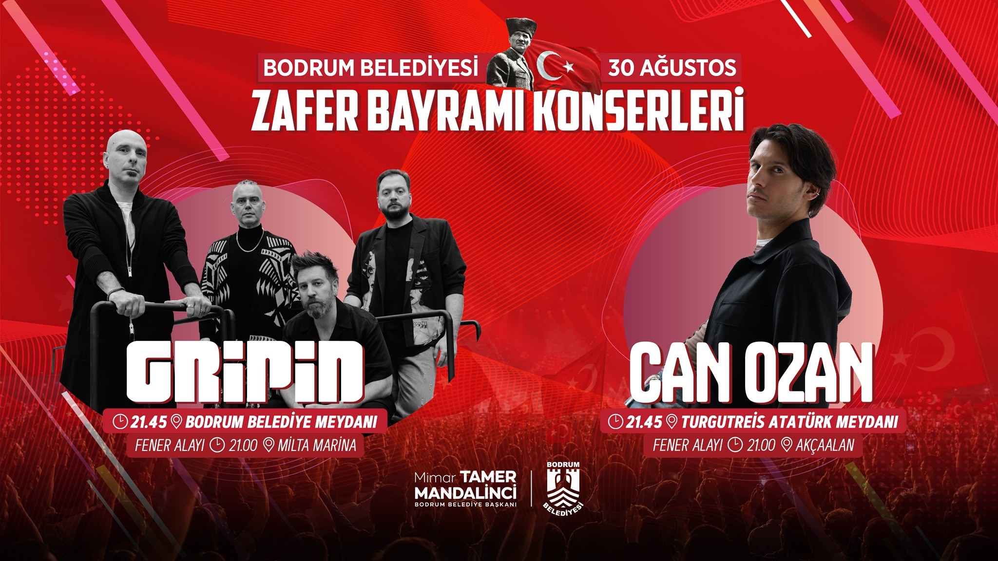 Bayram coşkusu Gripin ve Can Ozan'la yaşanacak