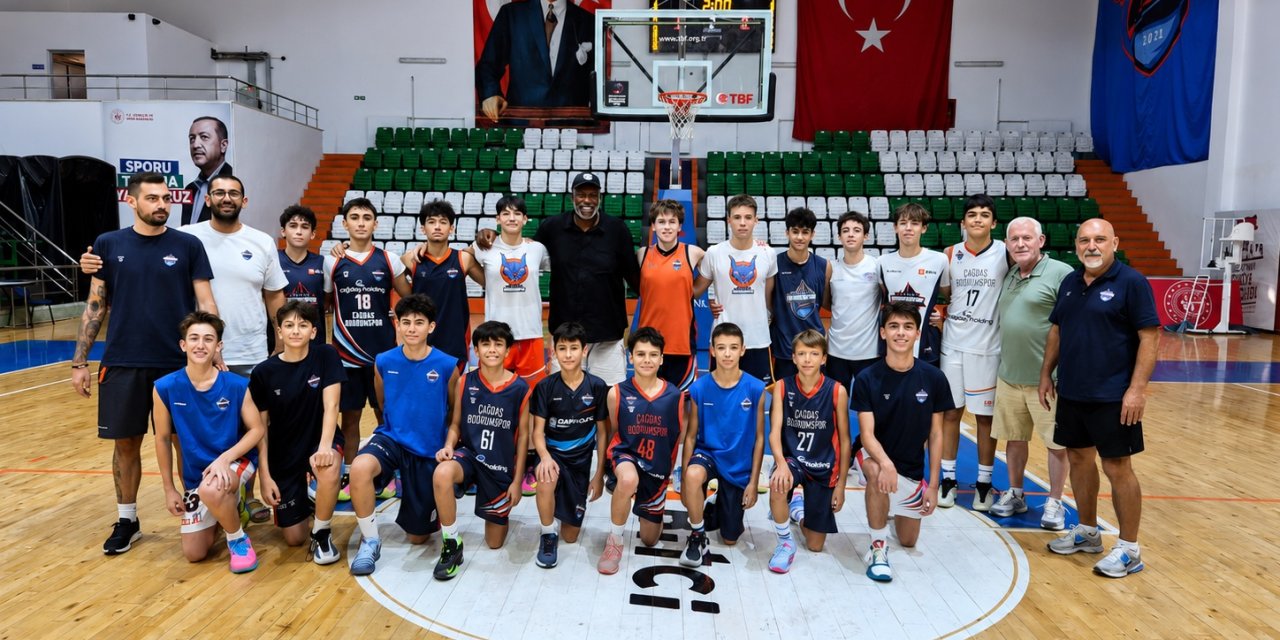 Basketbol Efsanesi Audie Norris’ten Çağdaş Bodrum Spor Altyapısına Ziyaret