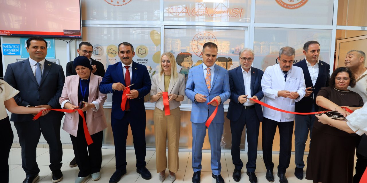 MEAH'TA 'MİNİK ELLER MAĞAZASI' HİZMETE AÇILDI