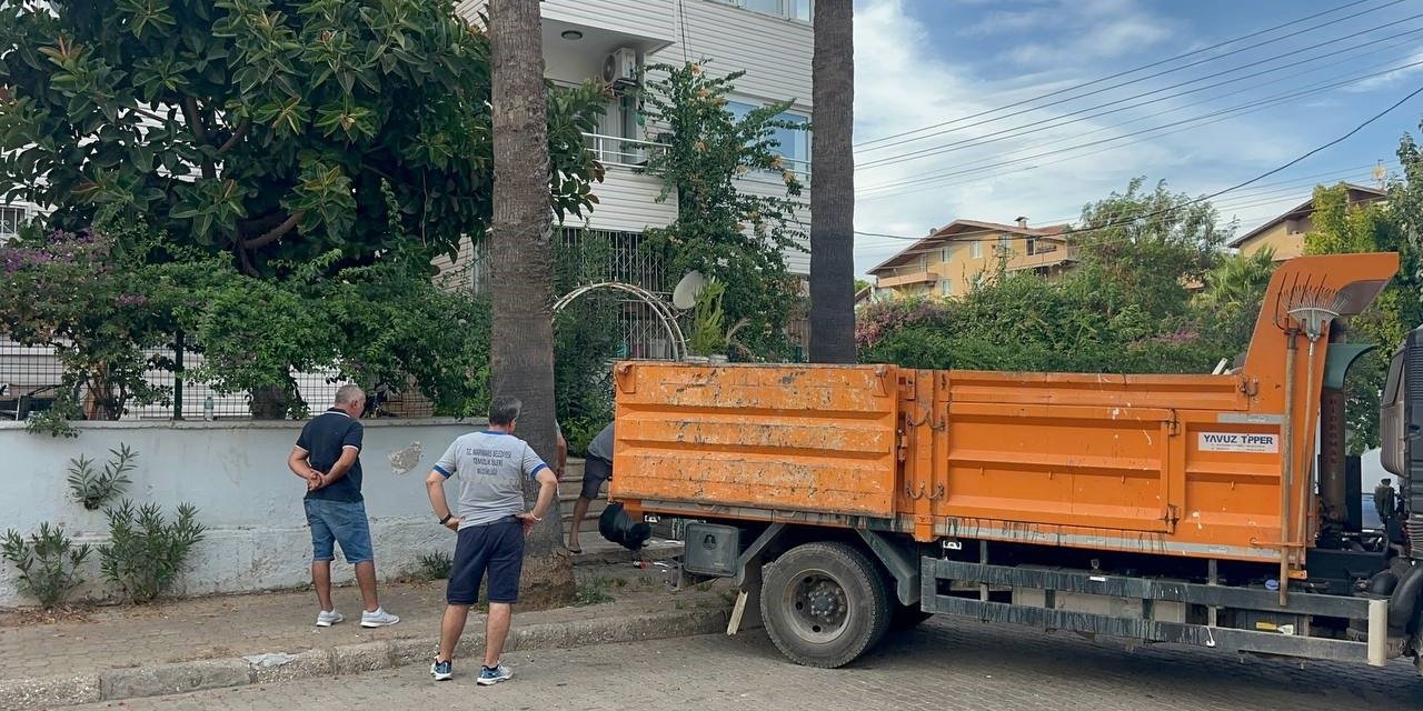 MARMARİS'TEKİ ÇÖP EVDEN BİR KAMYON ÇÖP VE 30'A YAKIN KEDİ ÇIKTI