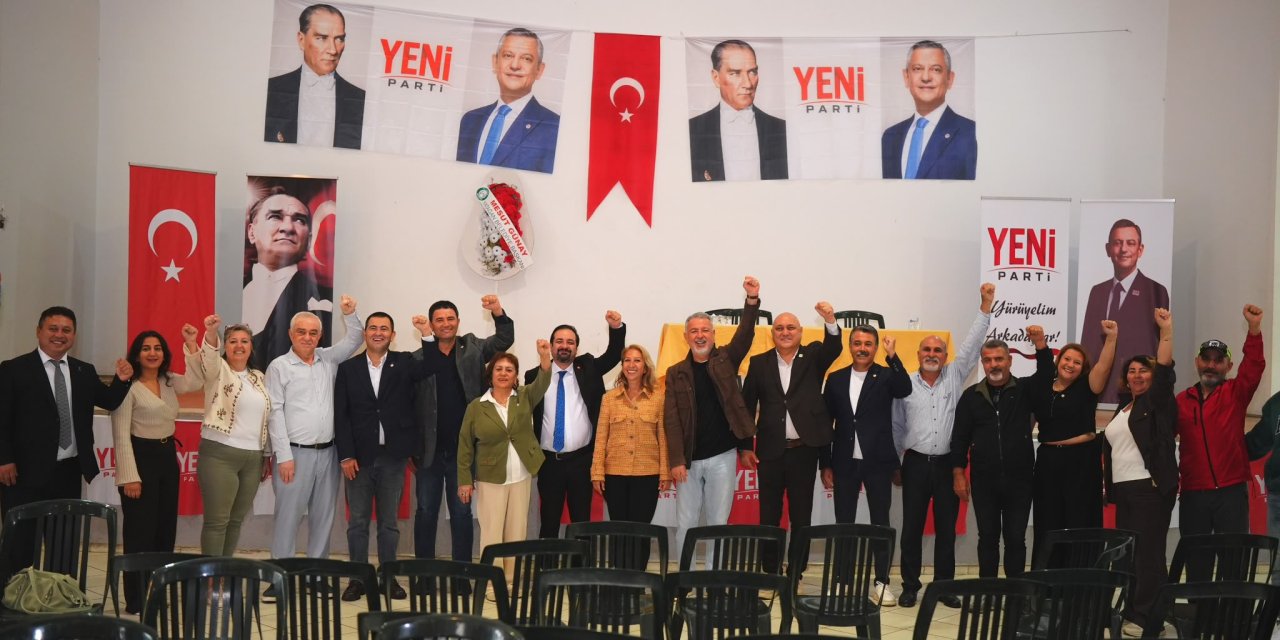 YENİ PARTİ YATAĞAN’DA OZAN GÜRPINAR YENİDEN İLÇE BAŞKANI SEÇİLDİ