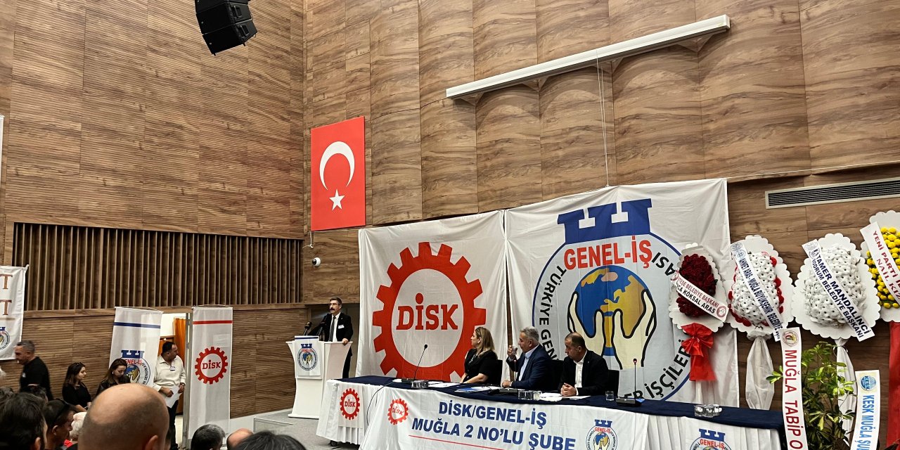 DİSK Genel-İş Muğla 2 No’lu Şube’de Heybet Özman Yeniden Başkan