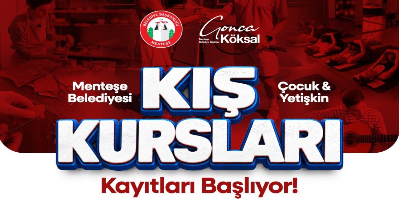 MENTEŞE BELEDİYESİ KIŞ KURSLARINA KAYITLAR BAŞLADI