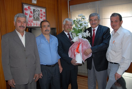 Sanayi yönetiminden ziyaretler
