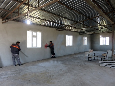 Atıl durumdaki düğün salonu hizmette
