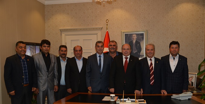 Muhtarlar’dan Vali Çiçek’e ziyaret