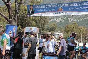 Anadolu Partisi’nden bisiklet sporuna destek