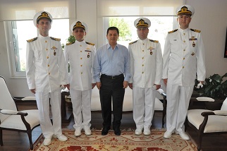 Donanma gemileri Bodrum’da