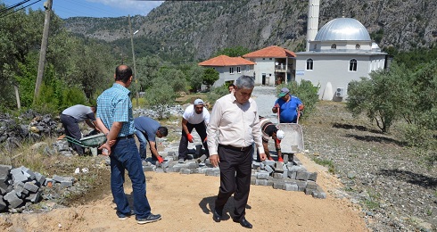 Dalaman’da üst yapı çalışmaları başladı