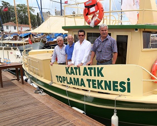Katı Atık Teknesi göreve başladı
