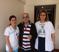 Refakatçi olarak geldi, ölümden döndü!