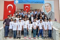 Gazeller’de robot şenliği