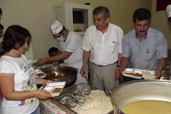 Yatağan’da iftar çadırı hazır