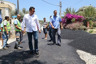 Bodrum’da asfalt mesaisi