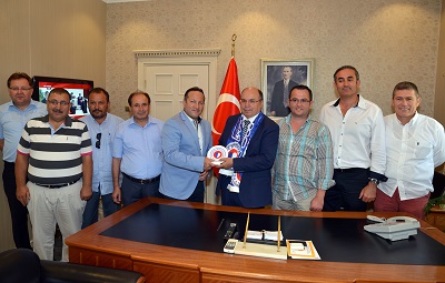 Fethiyespor Yönetimi’nden, Vali Çiçek’e ziyaret