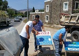Bodrum’da tabelalar toplatılıyo