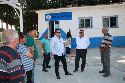 Kocadon okullarda çalışmaları inceledi