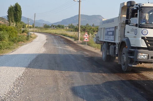 Dalaman-Kapıkargın yolu asfaltlandı