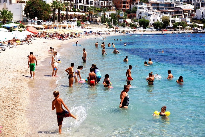 Bodrum’da Halk Plajlarına rağbet