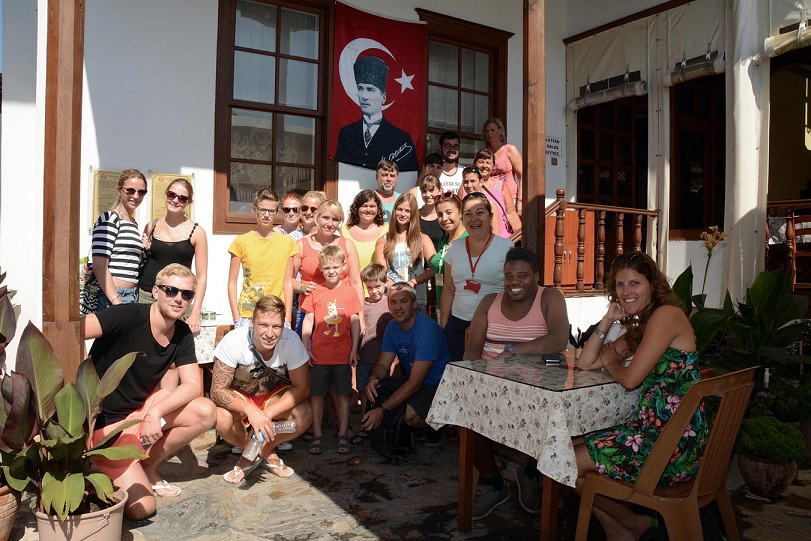 Kültür Evi’ne turist ilgisi