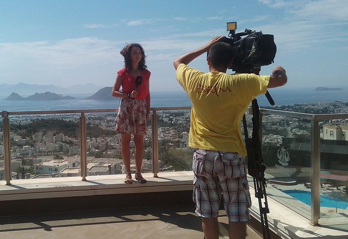 Bodrum, Ukrayna televizyonunda değerlendirildi