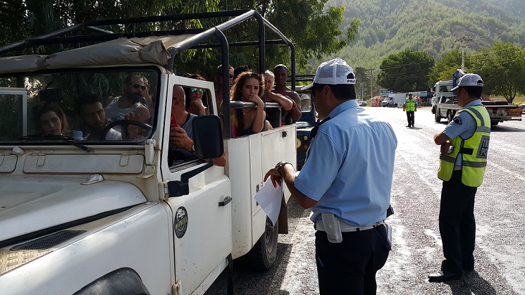Trafikte sulu tacize ceza