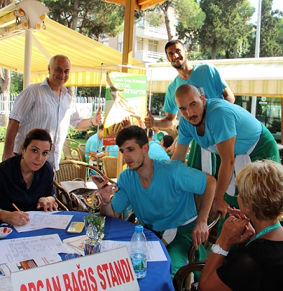 Ormanspor sporcuları organlarını bağışladı