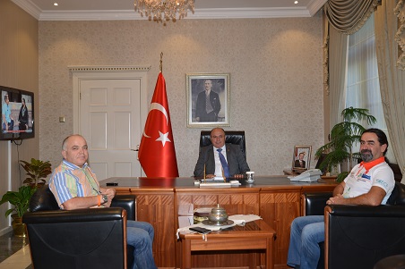 ENVERÇEVKO yöneticilerinden Vali’yi ziyaret