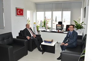 Vali çiçek’ten, Köseoğlu’nu ziyaret