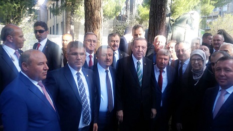 Muğla Heyeti Cumhurbaşkanı Erdoğan’la görüştü