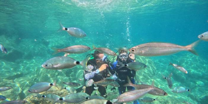Marmaris'te dalış turizmine ilgi artıyor