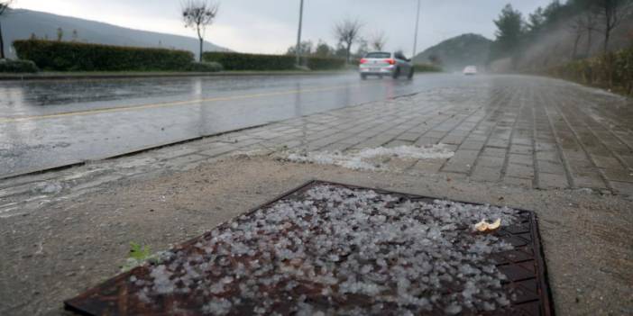 Muğla’da dolu sürprizi