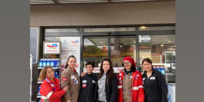 Muğla Menteşe Akaryakıt İstasyonunda Kadın Gücü Öne Çıktı