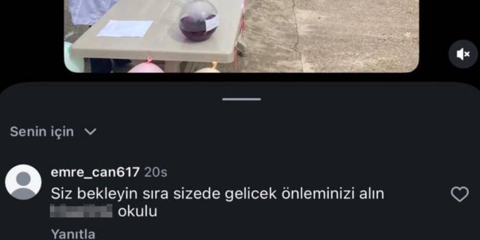 HİSARÖNÜ'NDE SOSYAL MEDYADA TEHDİT İÇERİKLİ YORUMLA İLGİLİ İNCELEME BAŞLATILDI