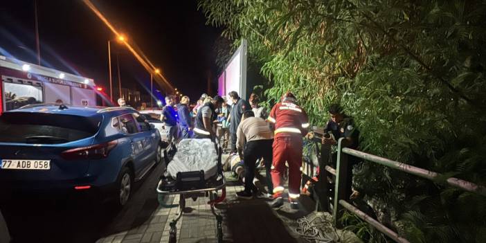 Dereden itfaiye ekiplerince çıkarılıp hastaneye kaldırılan şahsın kimliği araştırılıyor