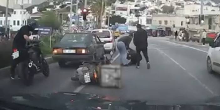 Bodrum’da kuryeyi yol ortasında darbettiler, 360 bin TL ceza yediler